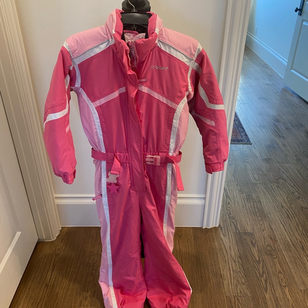 Spyder ski suit youth size 8. NWOT